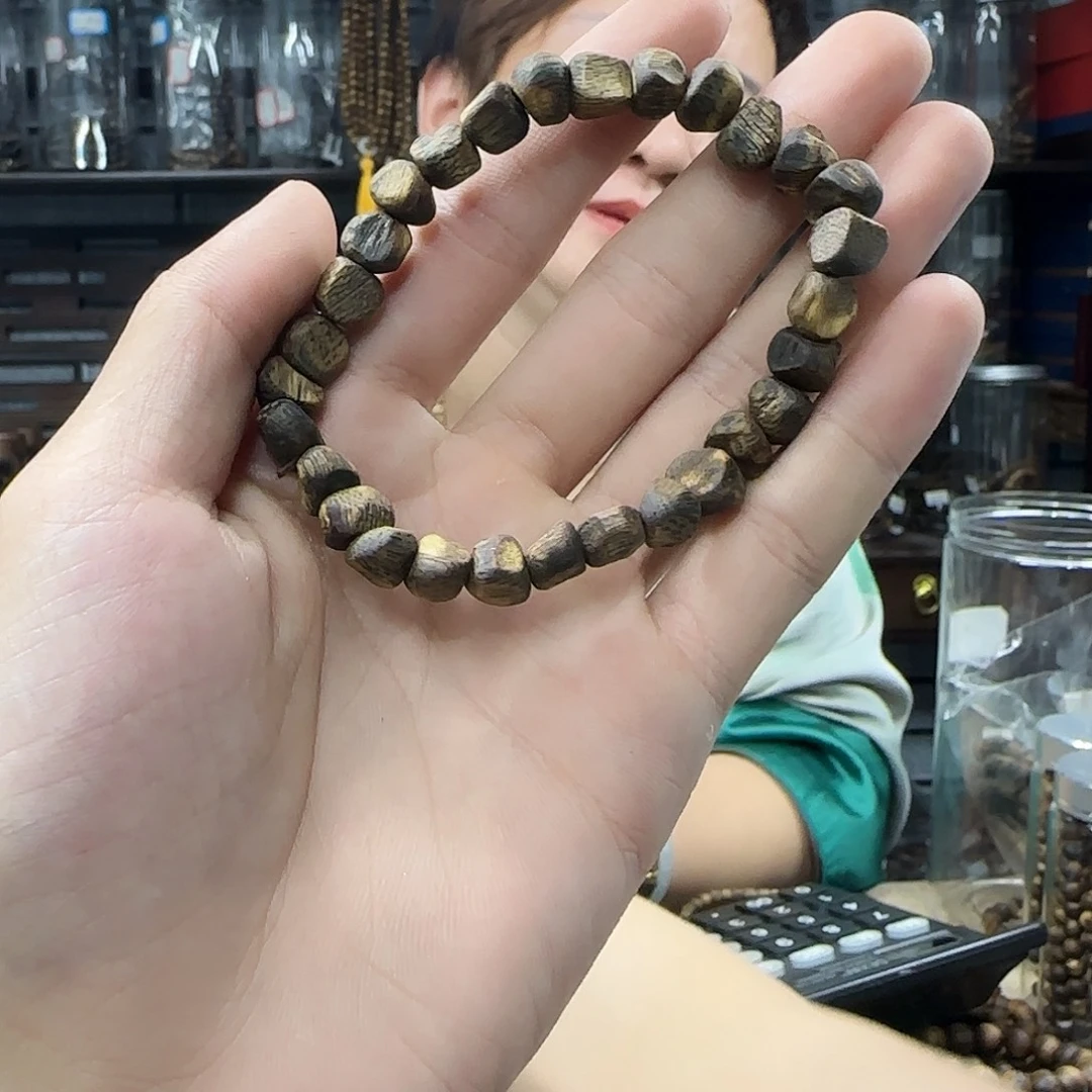 手串沉香奇楠沉香沉水树丁单圈多样性发一