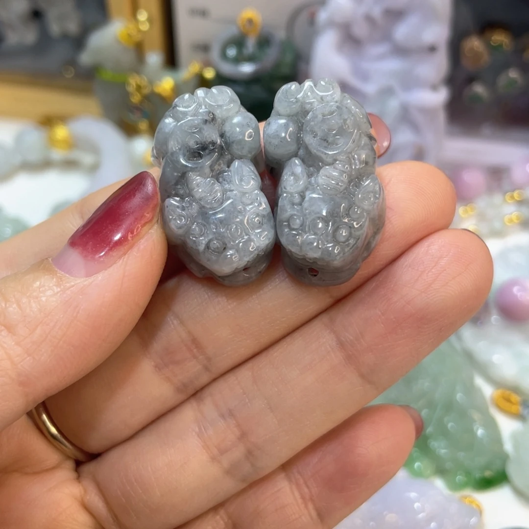 翡翠未镶嵌颈饰拍2单128发货