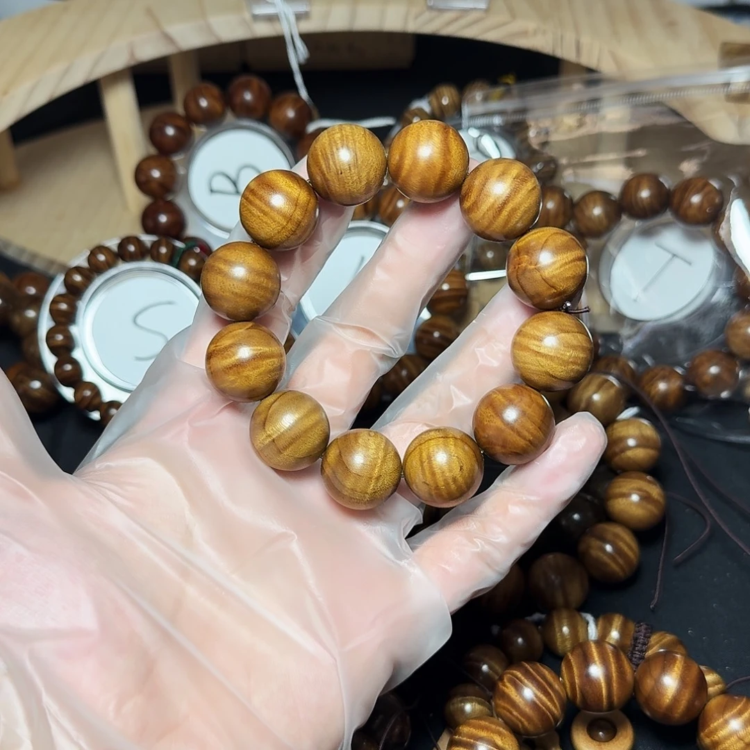 手串/手链楠木（金丝楠）福利满水波