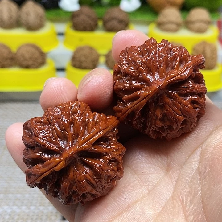 文玩核桃把件苹果