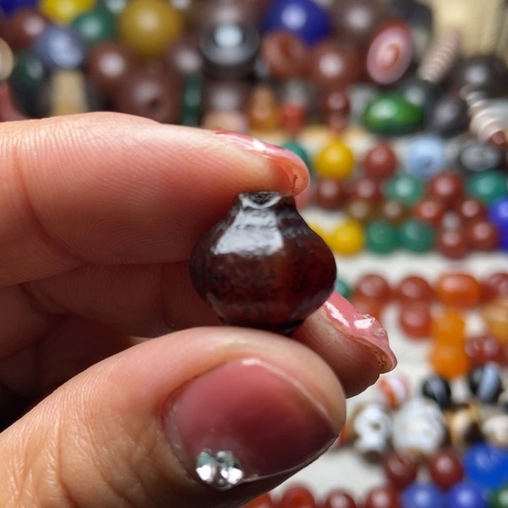 玛瑙/玉髓颈饰未镶嵌那**蓝