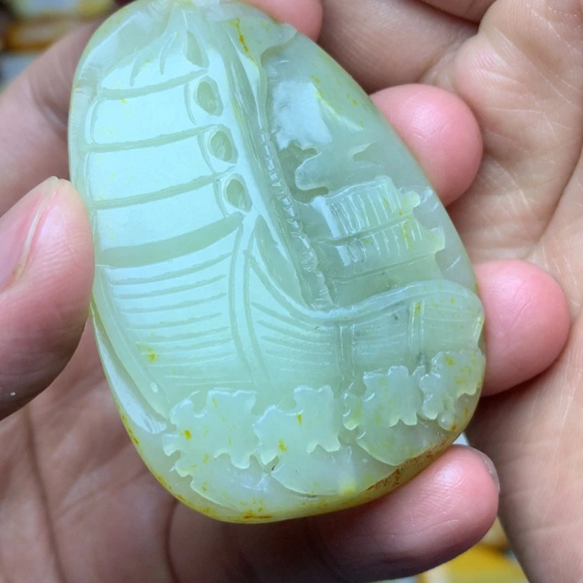 【闪购商品】颈饰未镶嵌透闪石质玉