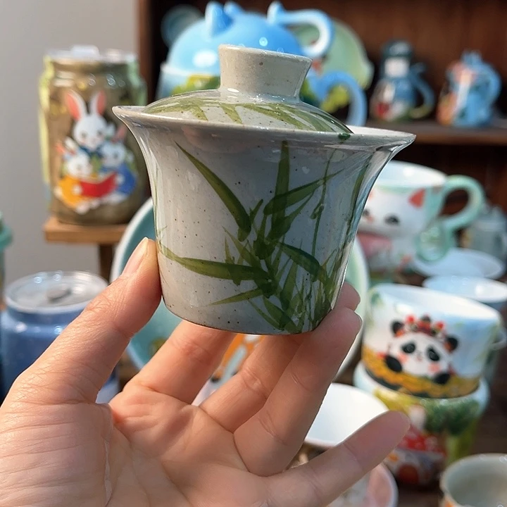 陶景德镇釉下手绘陶瓷
