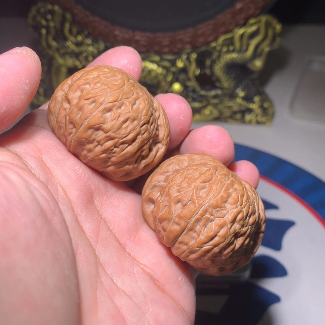 文玩核桃把件铁锤42