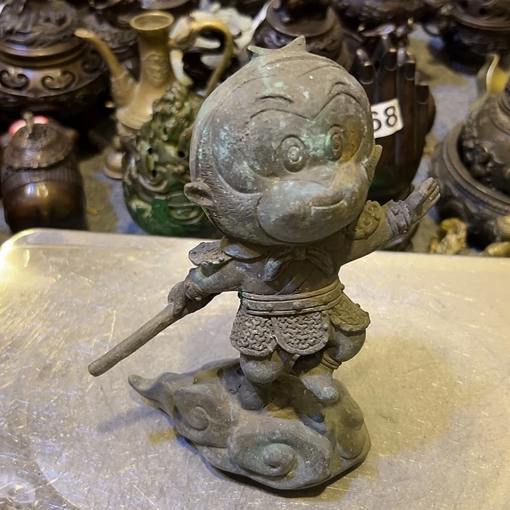 黄铜摆件，文房工艺品摆件