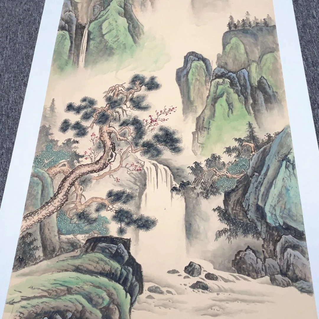 国画绘画作品多次参加全国
