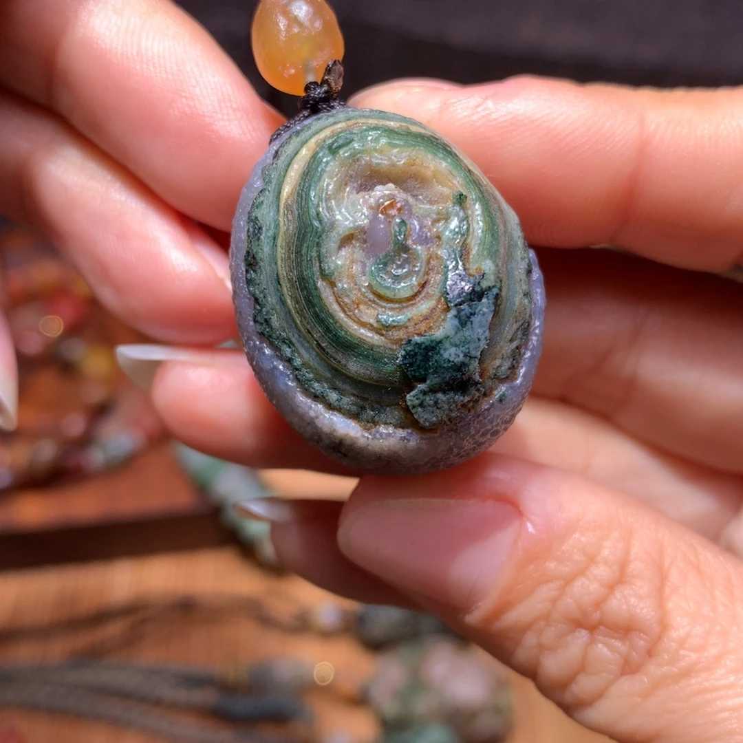 未镶嵌玛瑙/玉髓珠宝半成品