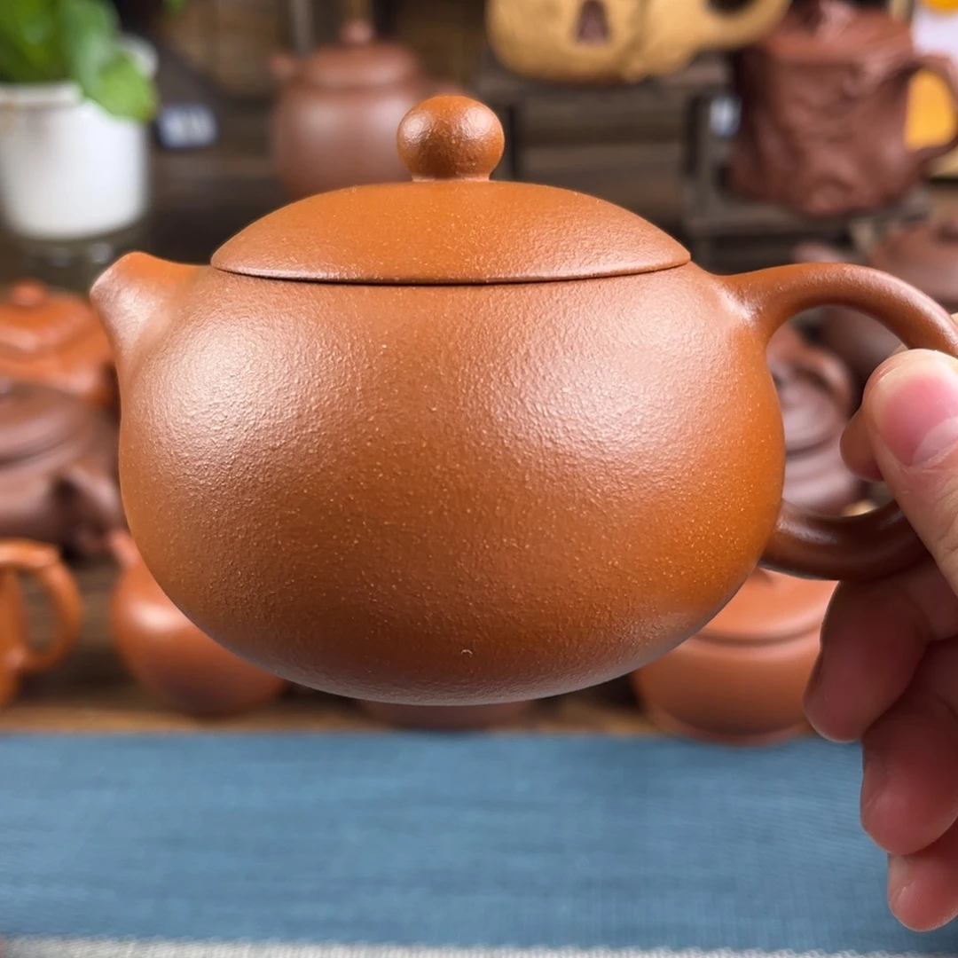 茶壶紫砂手工制作工艺精湛230cc