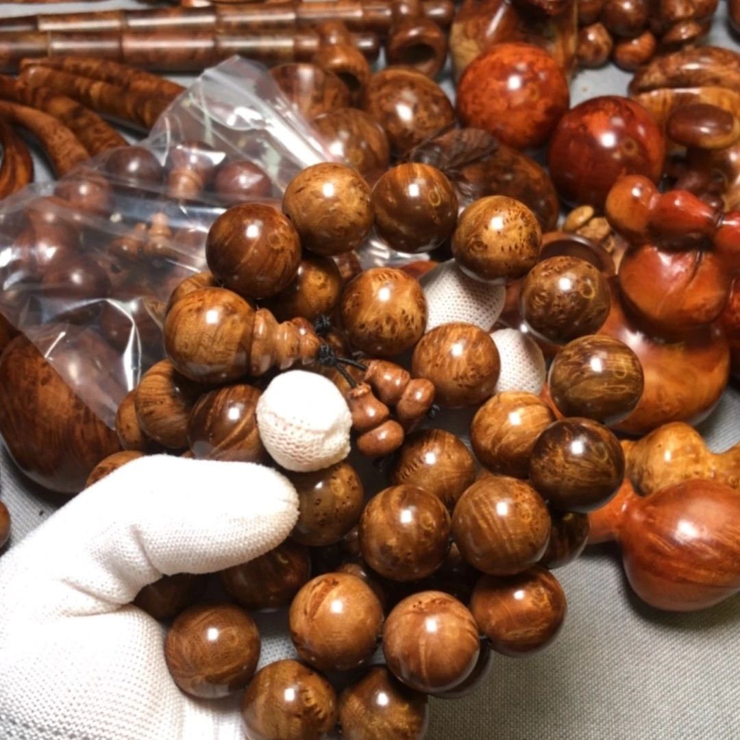 【闪购商品】木铁**击麻梨疙瘩火琉璃手把