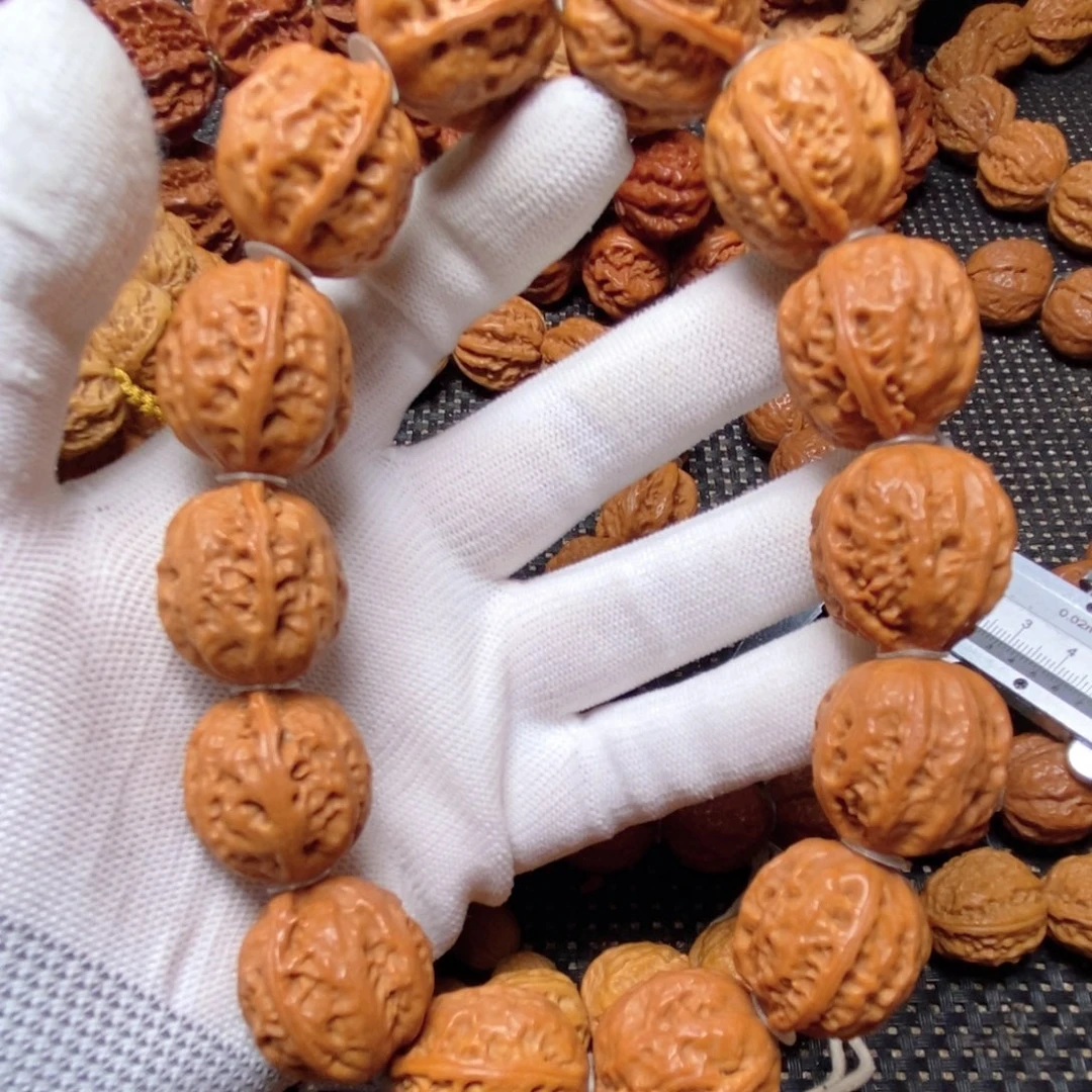 手串文玩核桃粗筋八棱