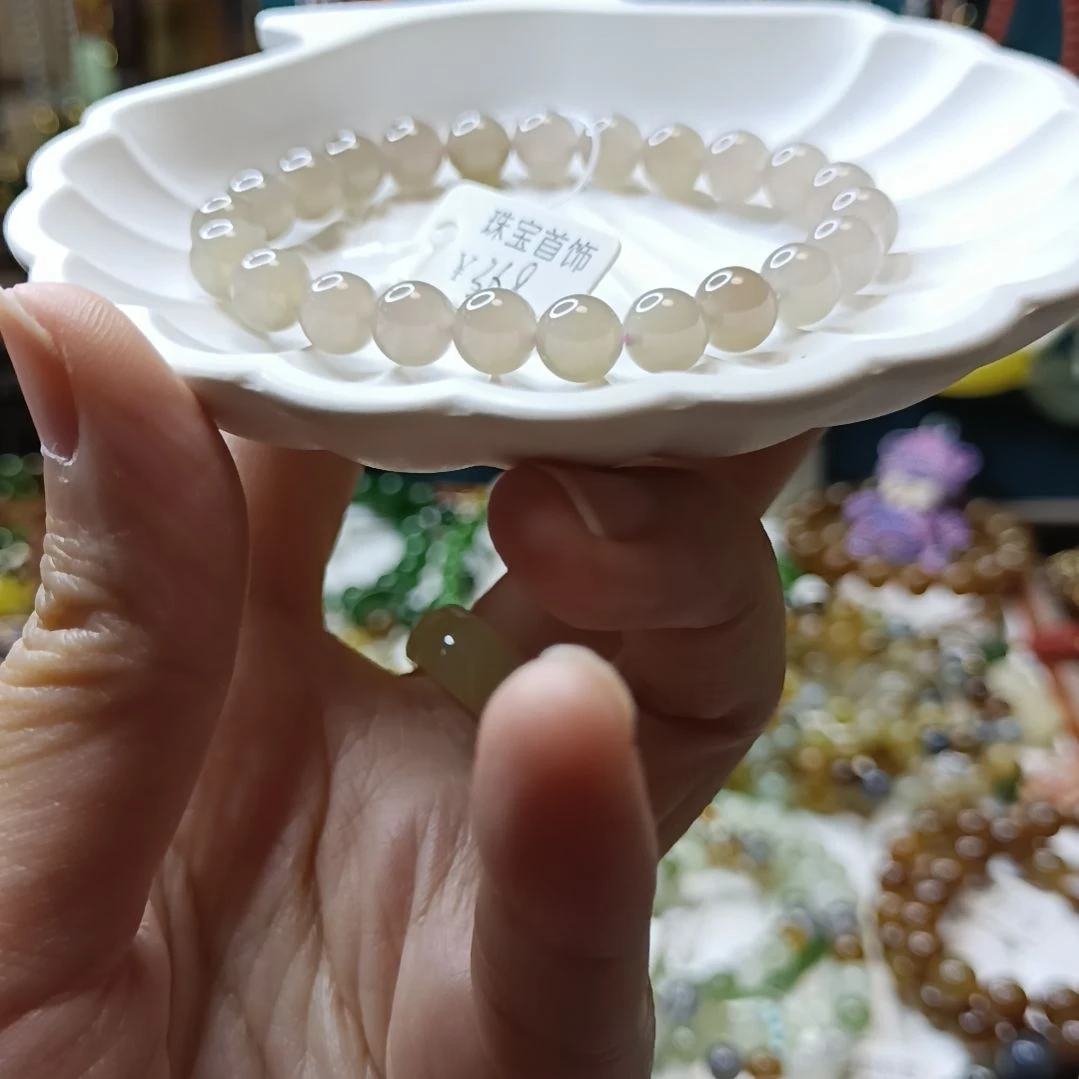 和田玉手链未镶嵌?****?