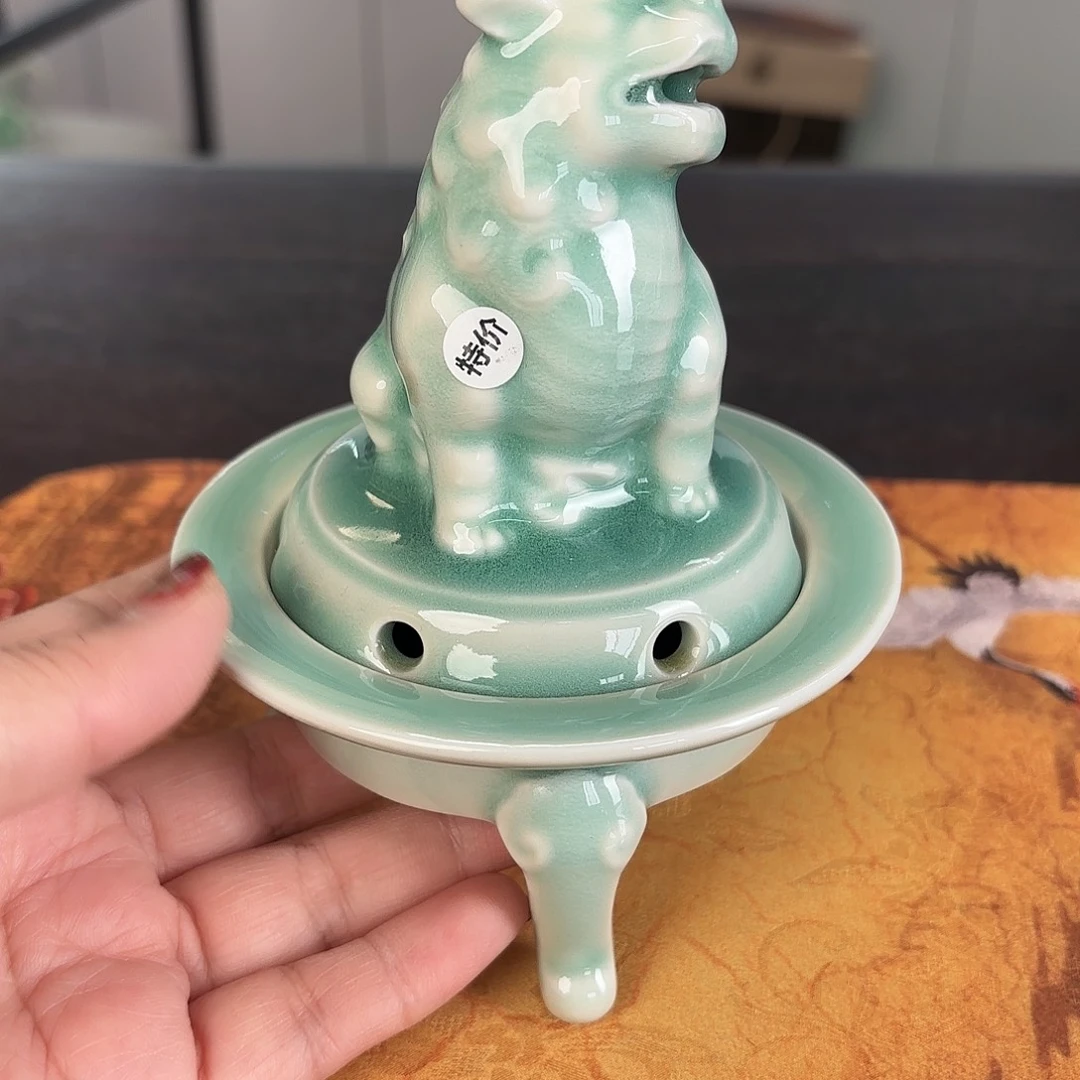 龙泉云间青瓷小米茶器