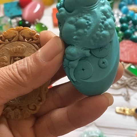 瓷片瓷器紫砂壶摆件