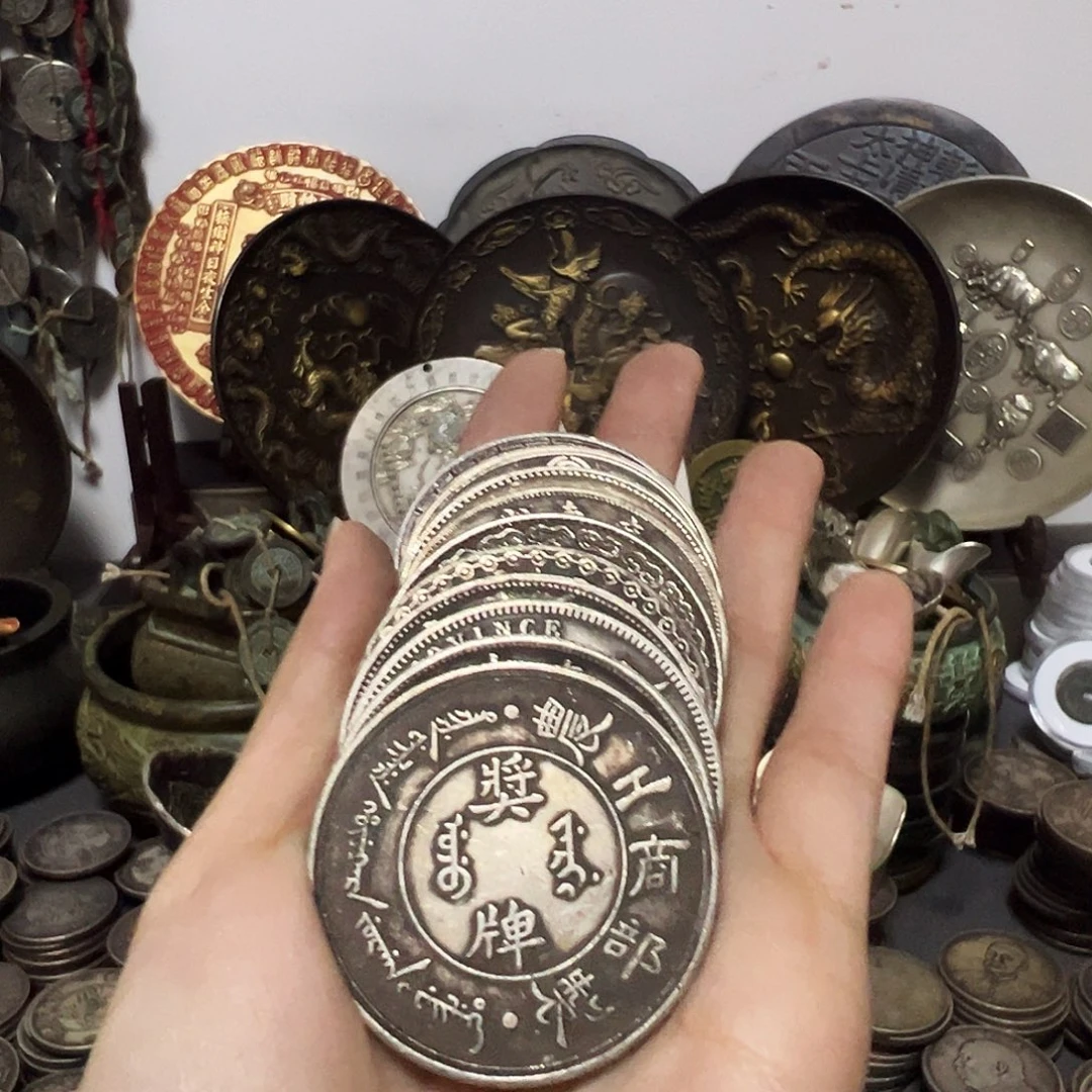 金属复古工艺品双龙1