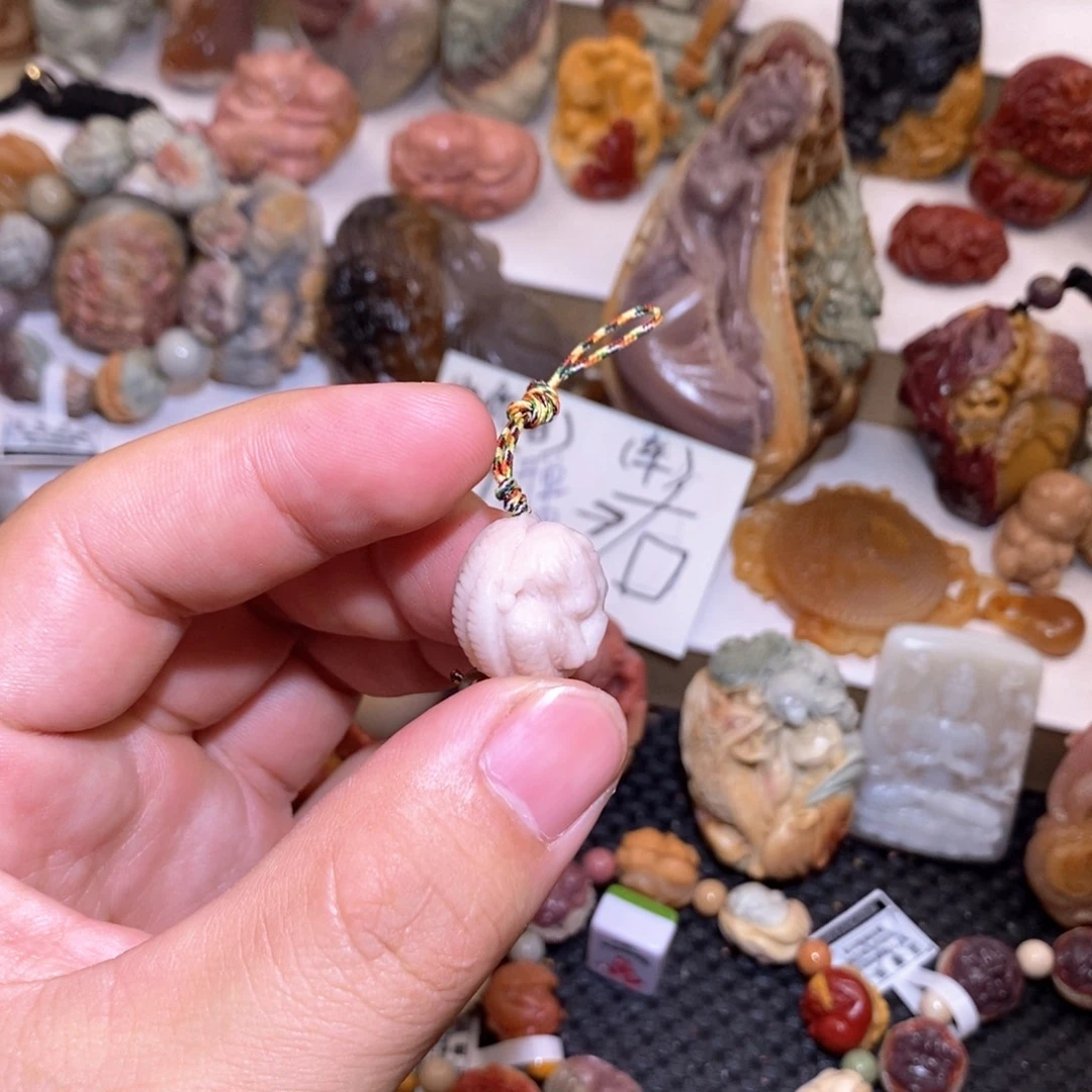 石英质玉（阿拉善玉）未镶嵌手链