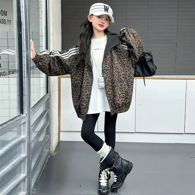 两面穿  秋新款女孩打底裤两件套韩版休闲童装衣服秋装