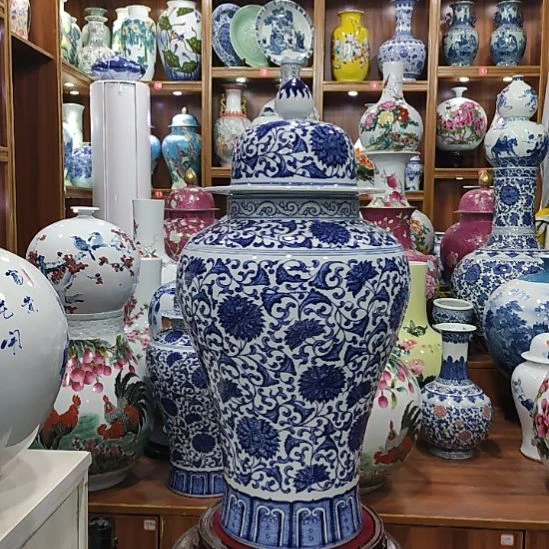 瓷片景德镇陶瓷花瓶子