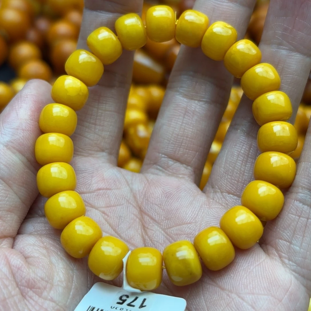 琥珀手链未镶嵌蜜蜡