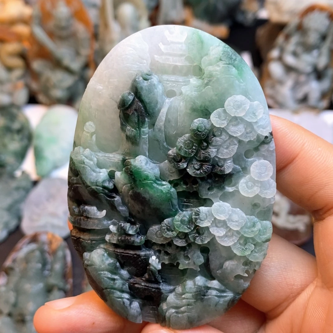 定制翡翠未镶嵌特色43