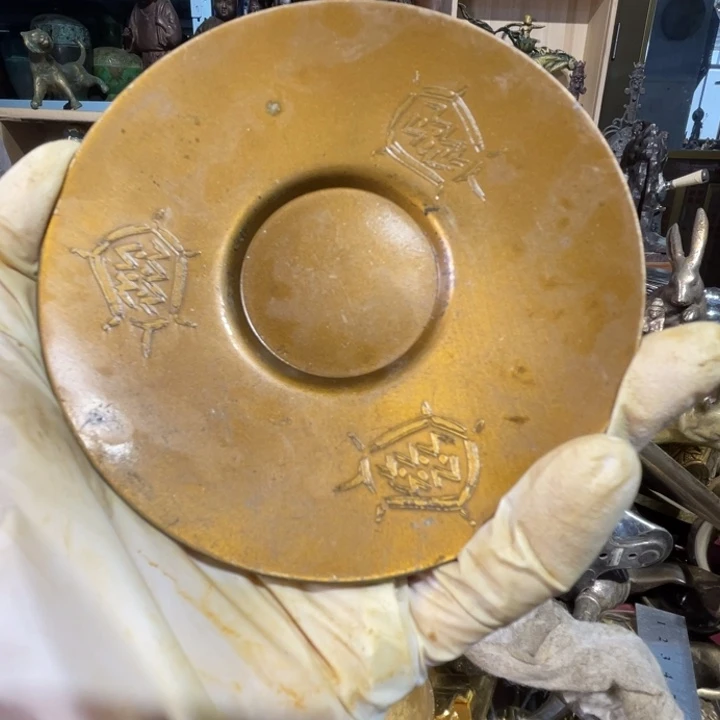 小*迹大阪回流铜器摆件70四张