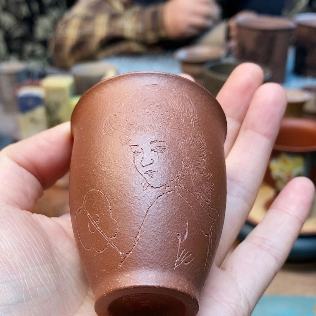 茶杯紫砂宜兴紫砂杯