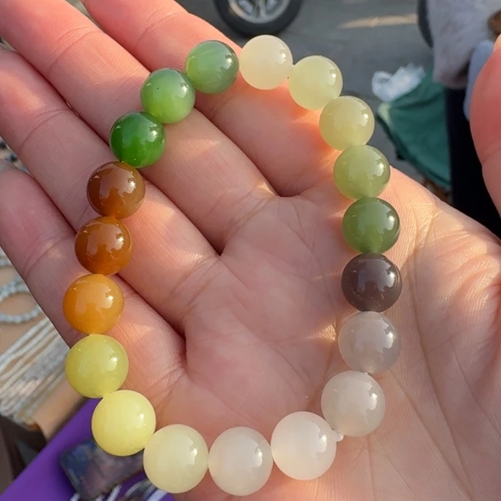 和田玉未镶嵌颈饰莹