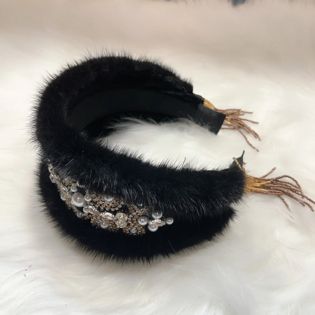 原创设计师复古宫廷民族风发箍法式高端气质优雅气质秋冬新款发饰