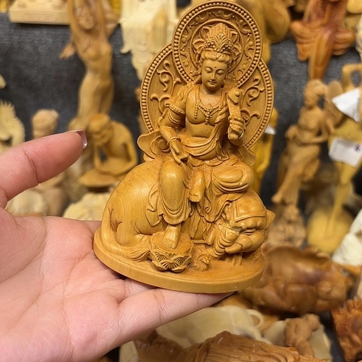 黄杨木黄杨木瑕疵普贤