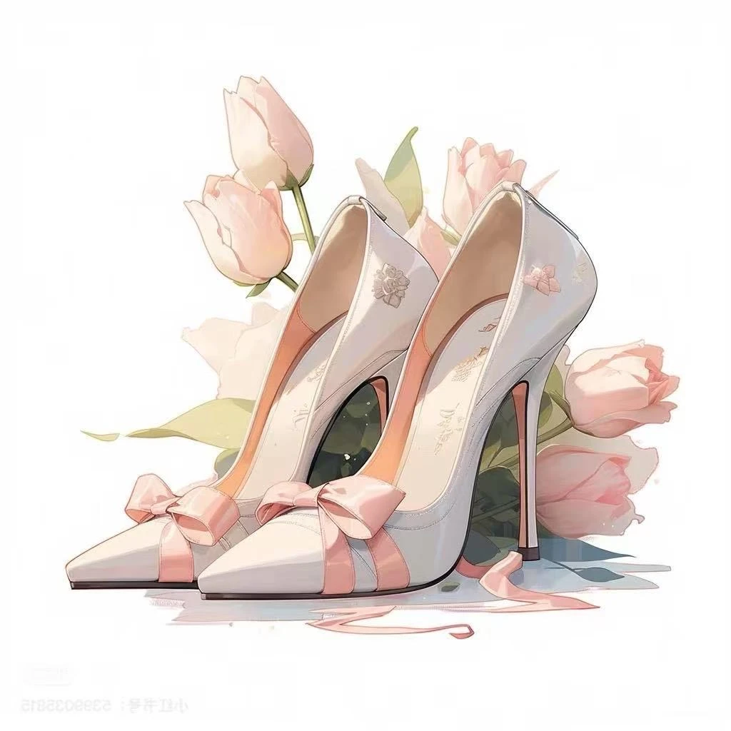 301-500 二号链接 时尚气质性感轻便防滑套脚细跟高跟鞋单鞋