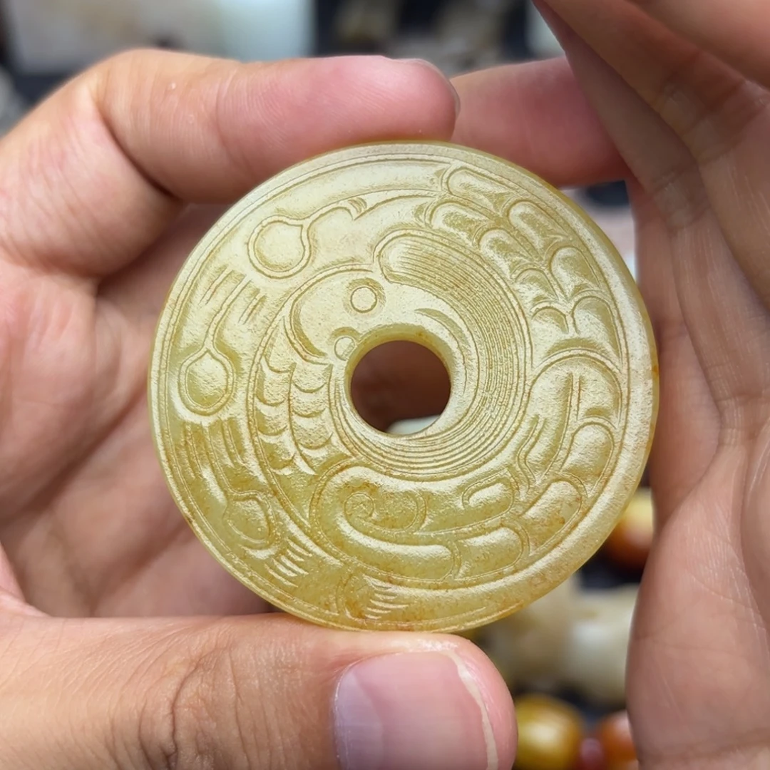 和田玉未镶嵌吊坠(不含链)