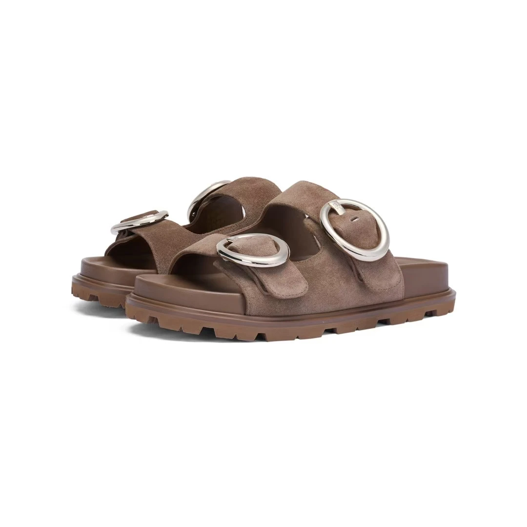 【青岛海信】SW BENNI SPORT SLIDE磨砂皮勃肯拖鞋