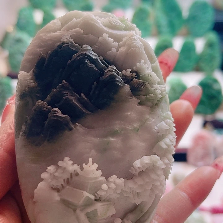 未镶嵌独山玉手链