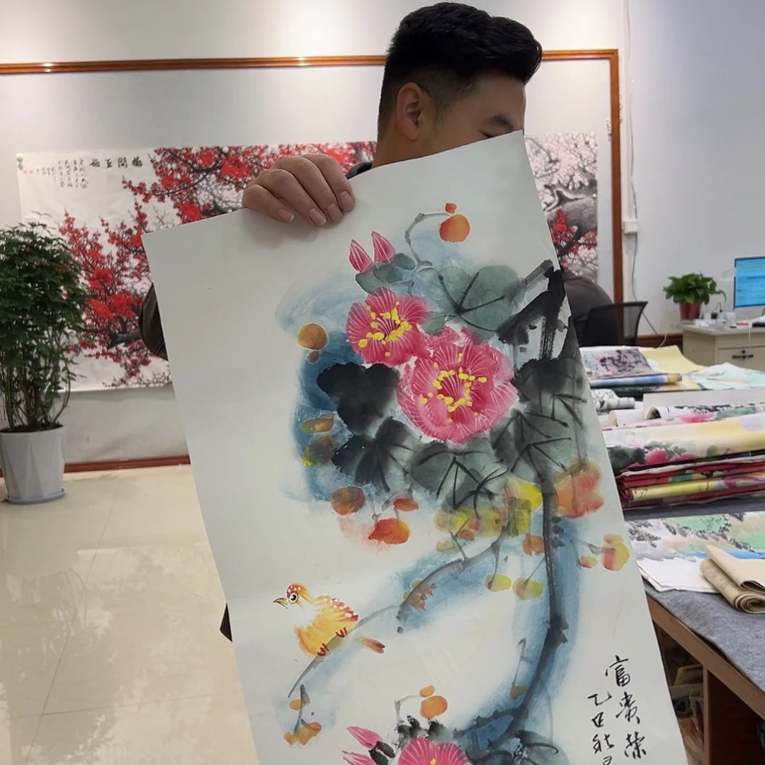 国画清风画院国画手绘