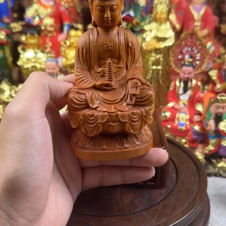 春***车木文玩家居装饰摆件定制药师佛