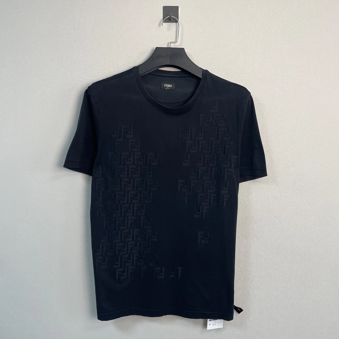 99新 FENDI/芬迪 双F满印短袖/XXL码/价8400