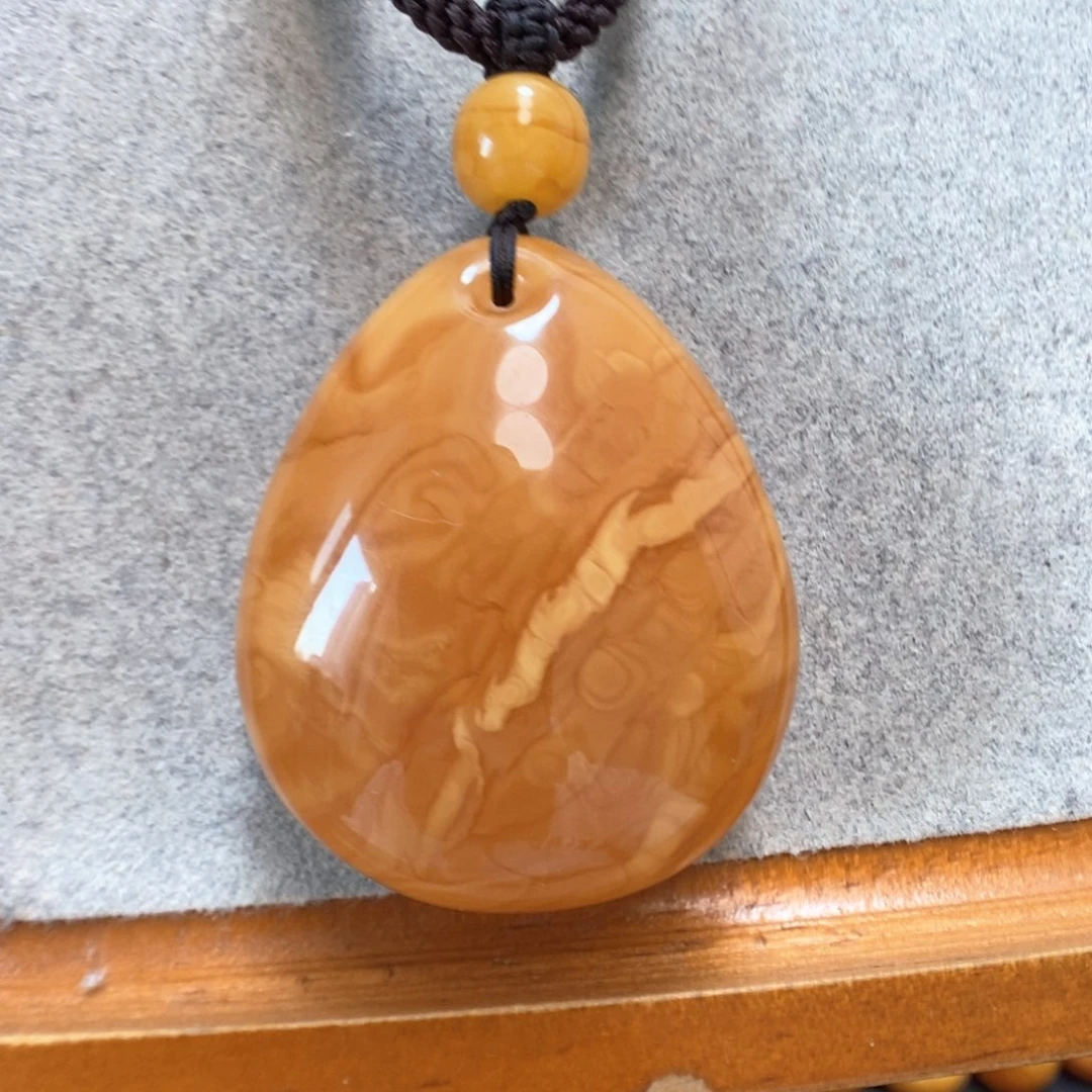 未镶嵌项链蜜蜡蜜蜡吊坠