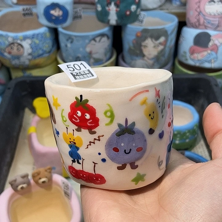 红陶501 2.22 手工盆接图定制