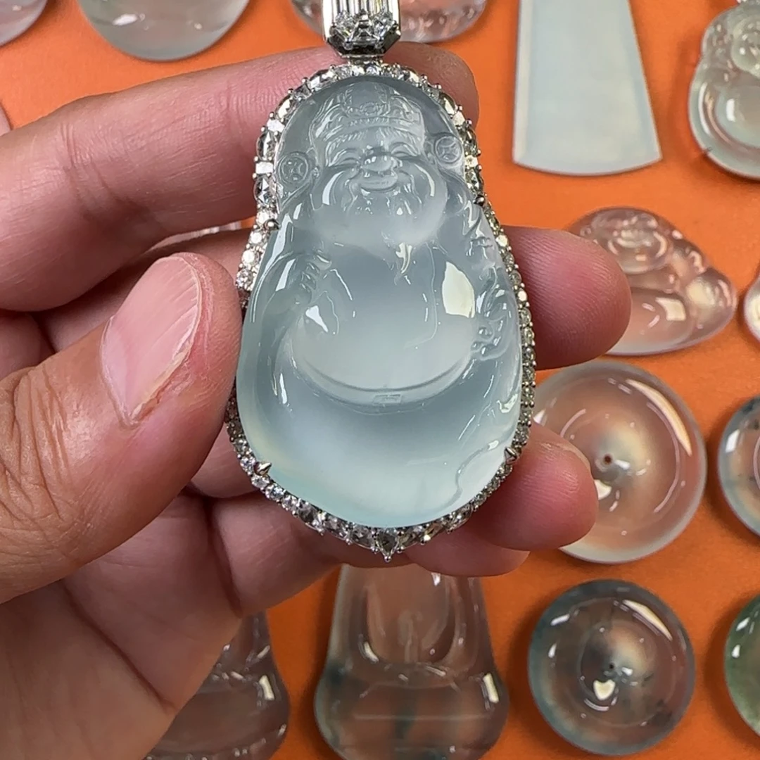 定制翡翠未镶嵌天然