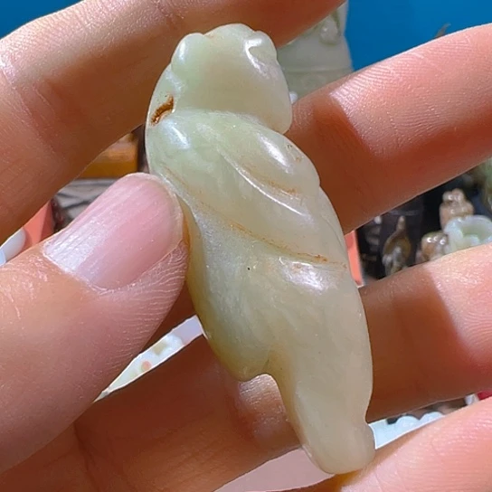 和田玉（糖玉）未镶嵌挂件阿*