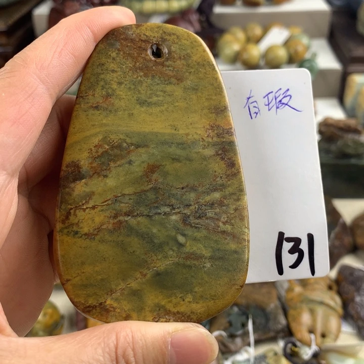 岫岩河磨玉（透闪石质玉）未镶嵌珠宝奇石