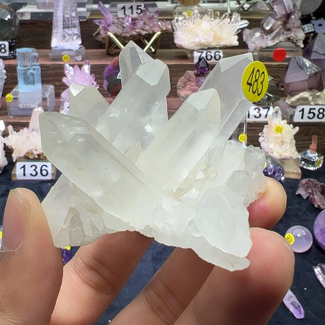 未镶嵌水晶珠宝半成品