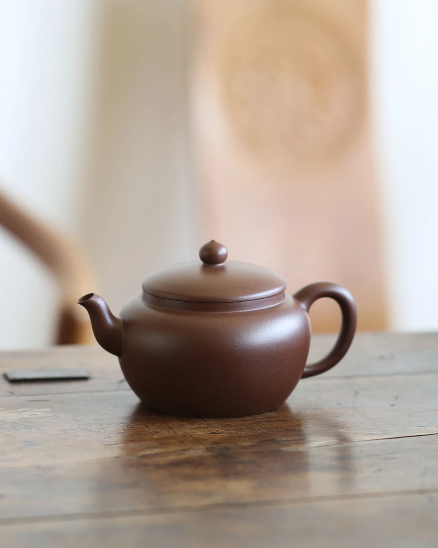 【大拍陶手】【上等好料】杨礼康 全手工《莲子》宜兴紫砂壶 160cc