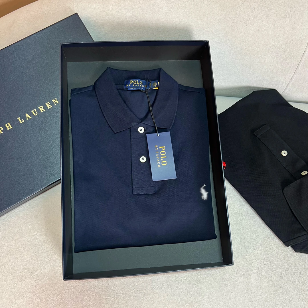 “高奢”小马经典老钱风男士商务翻领POLO衫休闲夏季轻奢设计师短袖