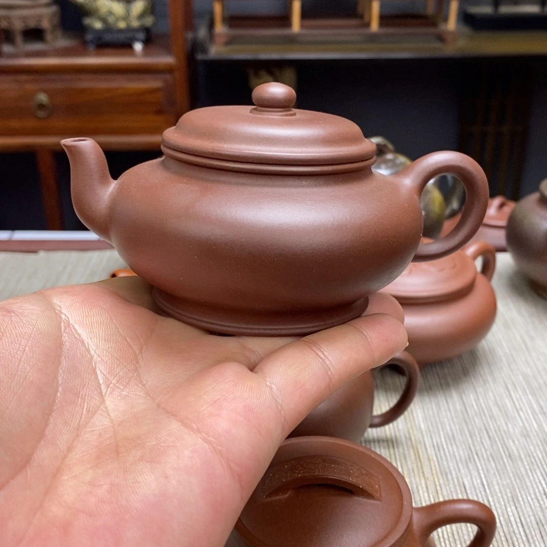 紫泥茶壶容量220毫升