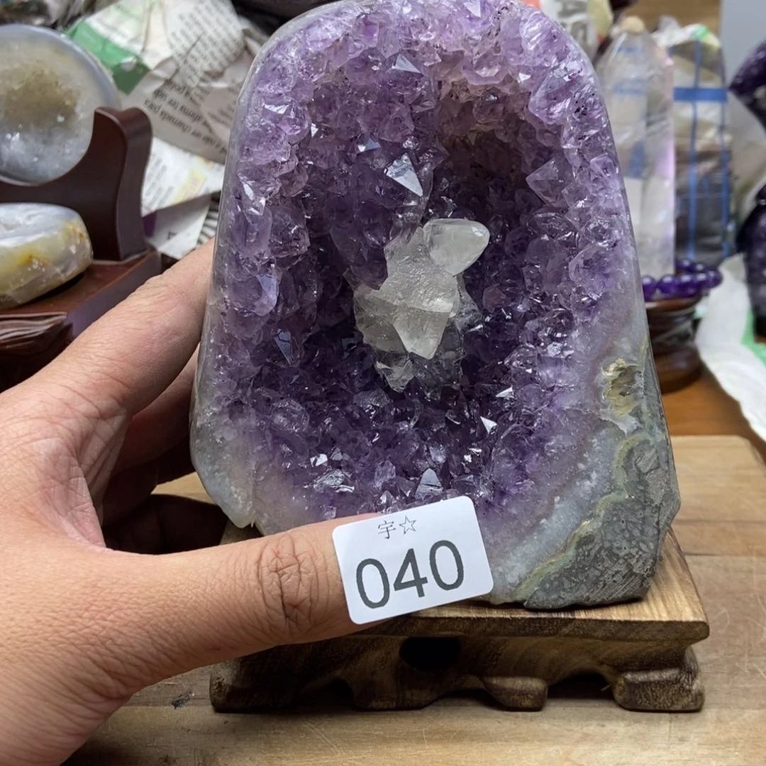 紫晶大型摆件（非配饰）未镶嵌