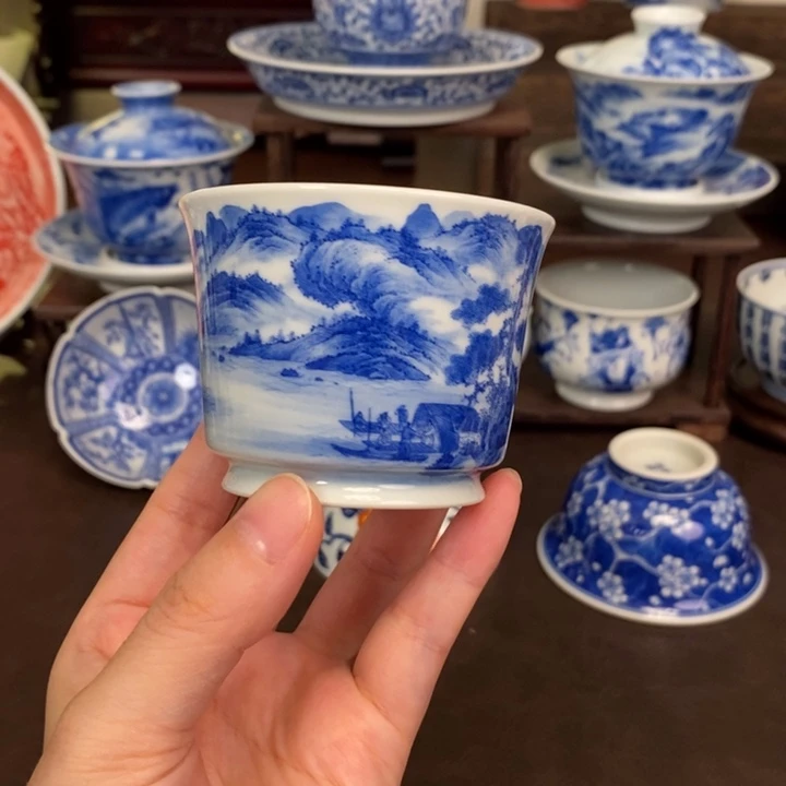 景德镇陶瓷手工手绘