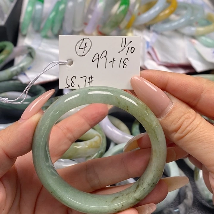 未镶嵌手镯翡翠天然A货翡翠