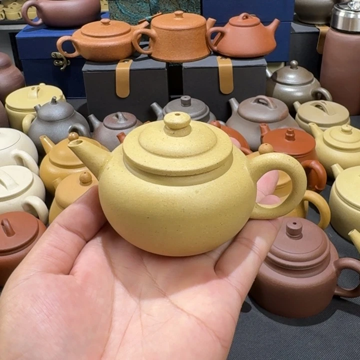 茶壶紫砂林*彬本绿水平130cc