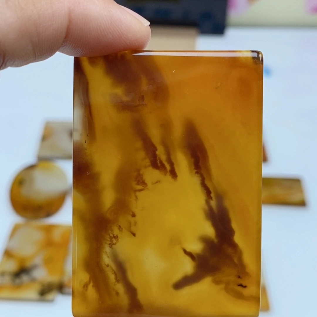 1***0玛瑙/玉髓未镶嵌珠宝半成品打孔不退换