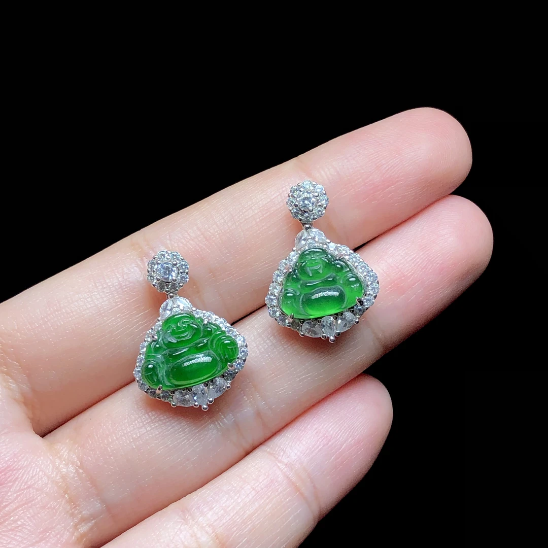 【云上叙】S925银翡翠吊坠-多样性发其一-9*11mm-V00251-K（商城）